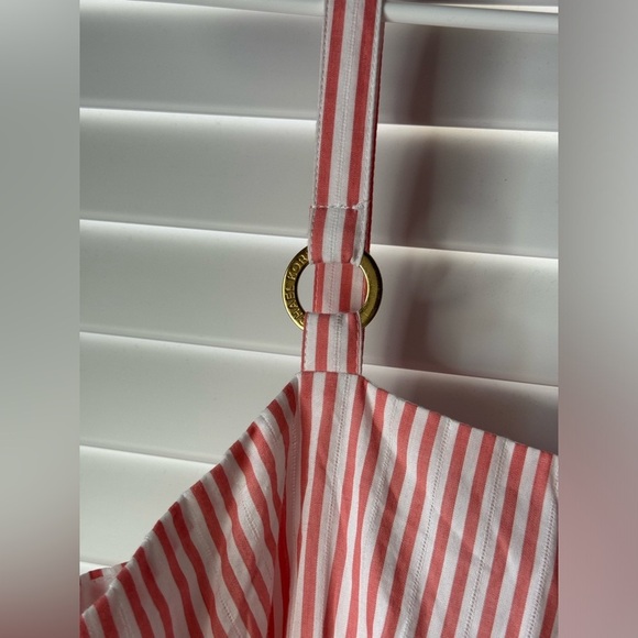 MICHAEL KORS Ring Strap Striped Midi Dress - Picture 4 of 12